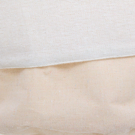 5Five Essentiels Stoff-Brotkorb Beige 25x25x20cm