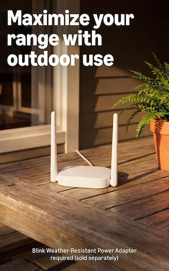 Blink Wireless Video Doorbell Wi-Fi Compatible with Alexa Black