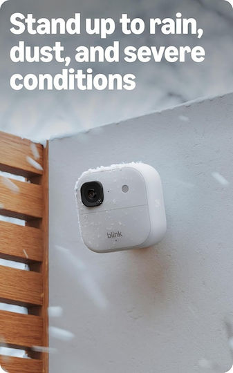 Blink Wireless Wi-Fi Doorbell with Camera White
