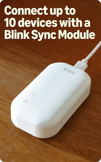 Blink Wireless Doorbell with Camera Wi-Fi Black