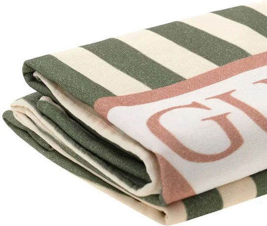 Детска Плажна Кърпа Guess Beach Towel Аксесоар Детски Унисекс Зелен