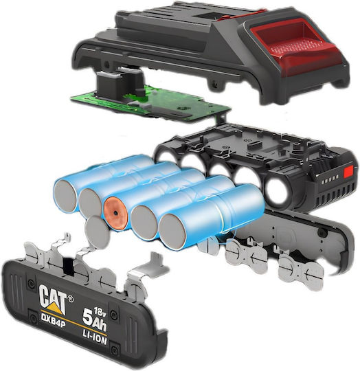 CAT 18-V-Lithium-Werkzeugakku mit 4 Ah Kapazität