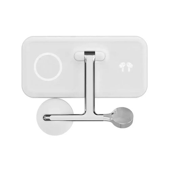 Hyper Зарядно Magsafe 15W Бял (HyperJuice QI2)