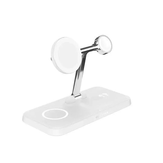 Hyper Зарядно Magsafe 15W Бял (HyperJuice QI2)