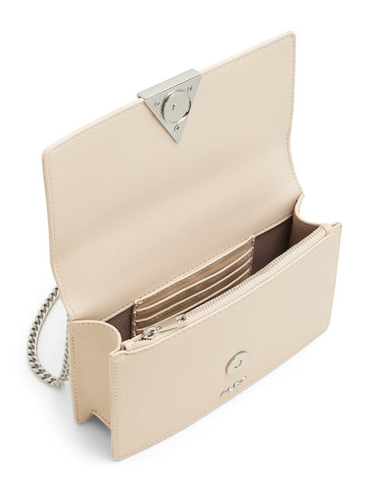 Andreana Women's Beige Flap Bag