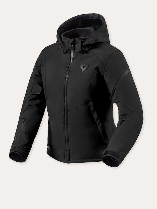 Afterburn 2 Winter Women’s Motorcycle Jacket Softshell Waterproof Black