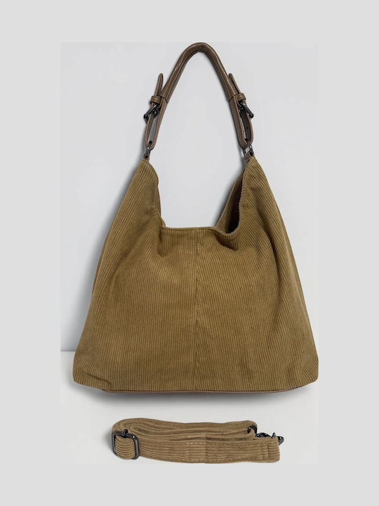 Women's Beige Hobo Bag