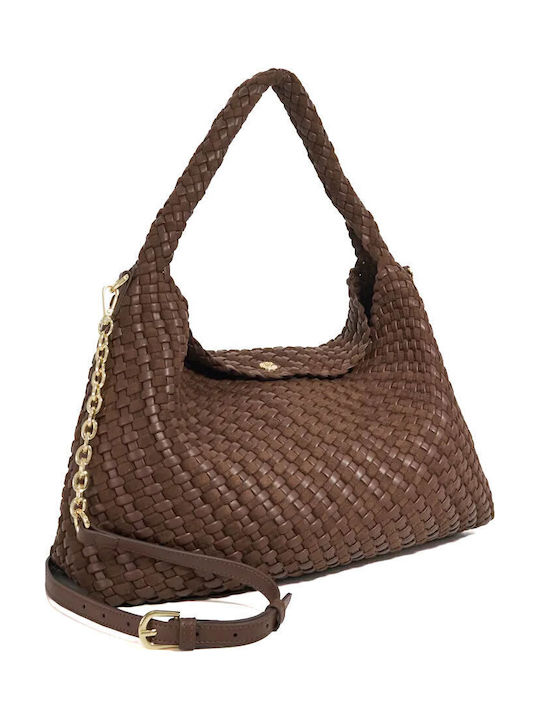 Deliberate Damen-Hobo-Tasche Braun