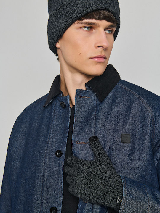 Blaue Jeansjacke