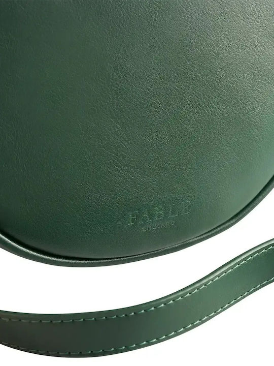 Leather Women's Crossbody Bag Fawn Green