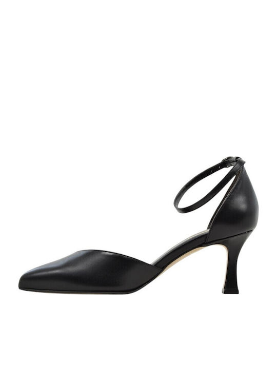 Leather Pumps Black Leather