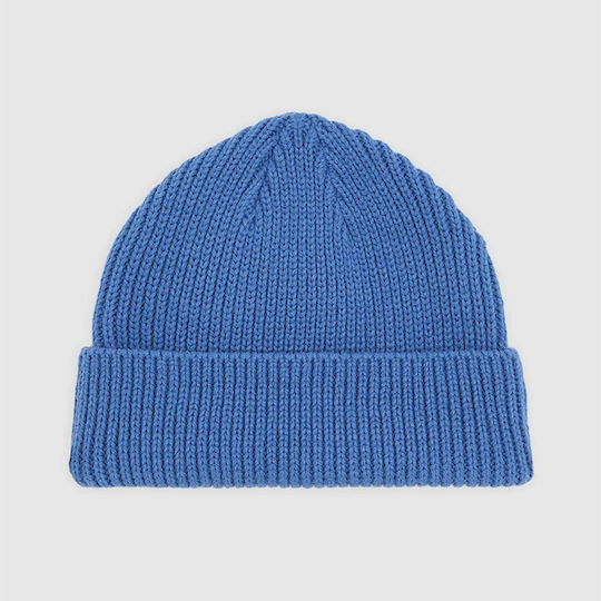 Unisex Knitted Beanie in Blue