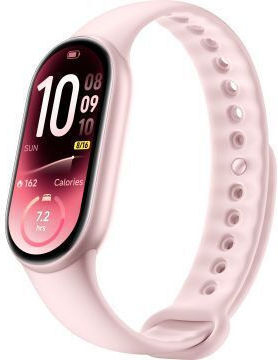Смарт гривна 11 с NFC в мистично розов цвят