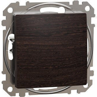 Schneider Electric Sedna Recessed Wall Switch Without Frame Brown