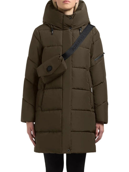 Damen-Winterjacke Grün