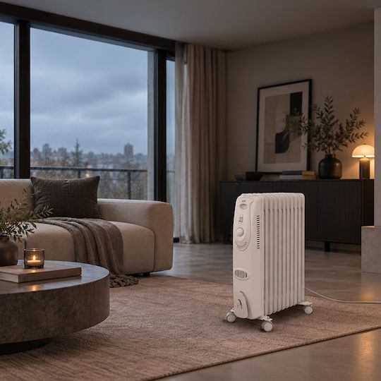 Life Comfy 2 Oil Filled Radiator with 11 Fins 2500W