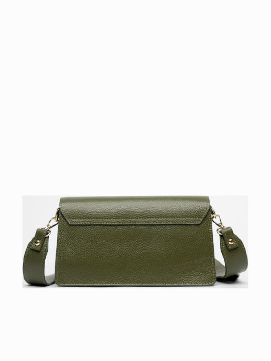 Burgunderrote Damen-Ledertasche mit Klappe