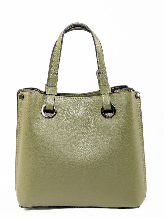 Black Leather Women's Tote Bag