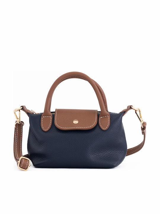 Leather Women's Flap Bag Black