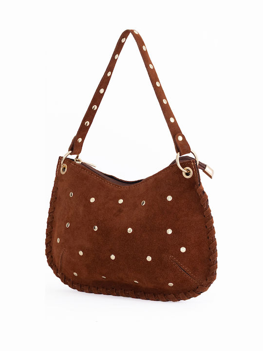 Leather Women's Shoulder Bag Black