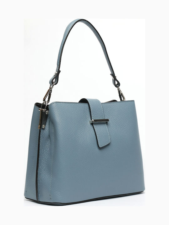 Leather Women's Flap Bag Black