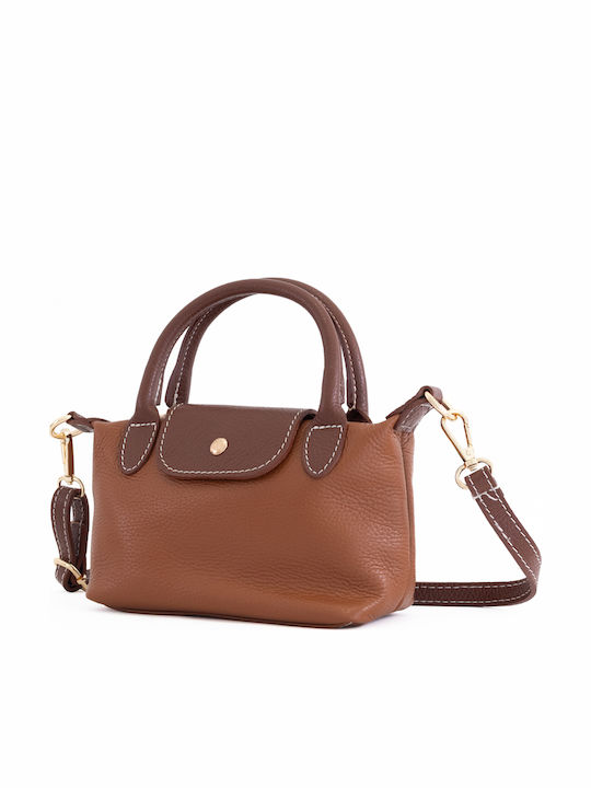 Leather Women's Flap Bag Black