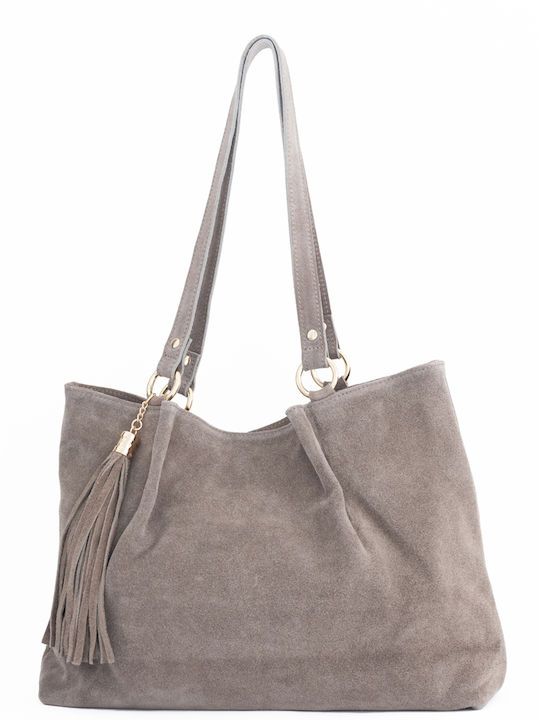 Leather Women's Tote Bag Black