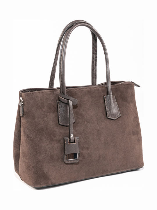Black Leather Women's Tote Bag