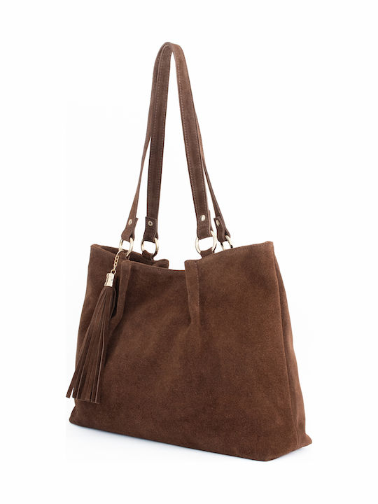 Leather Women's Tote Bag Black