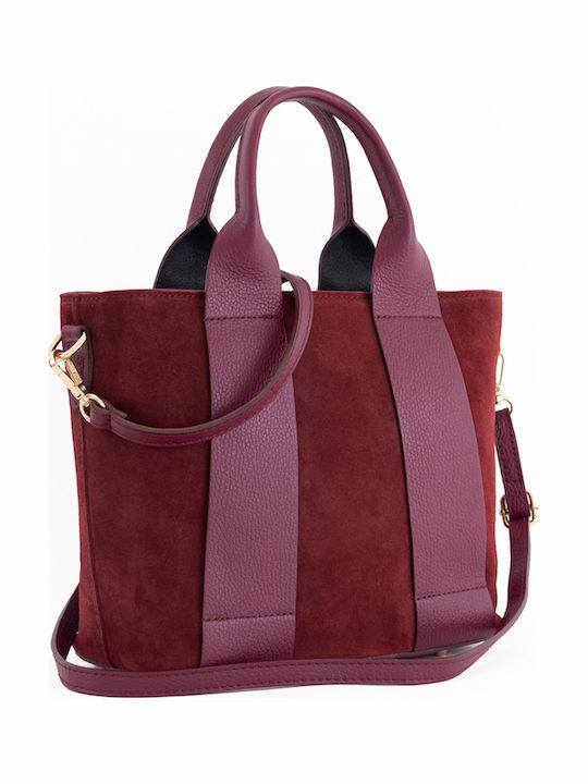 Damen-Tote-Tasche aus Leder Taype