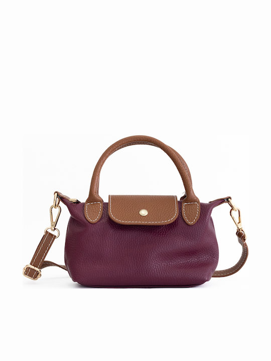 Leather Women's Flap Bag Black