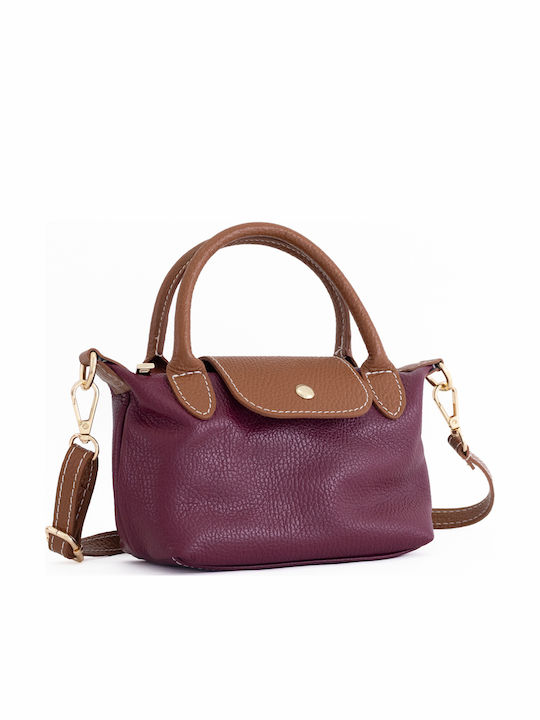 Leather Women's Flap Bag Black
