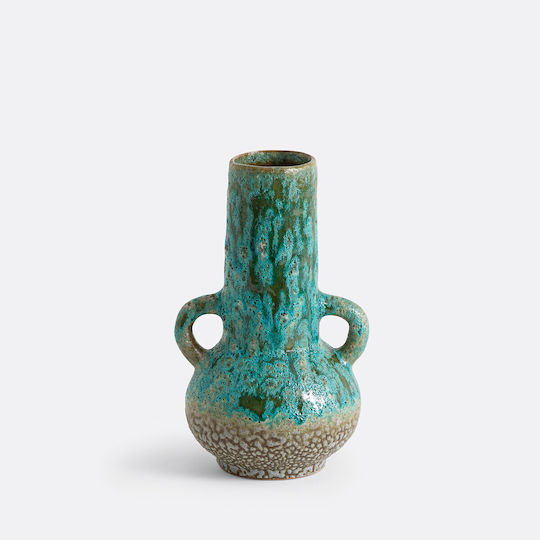 La Redoute Interieurs Vaz Ceramic Albastru 14x16xÎ26cm La Redoute Interieurs Vaz Ceramic Albastru 14x16xÎ26cm