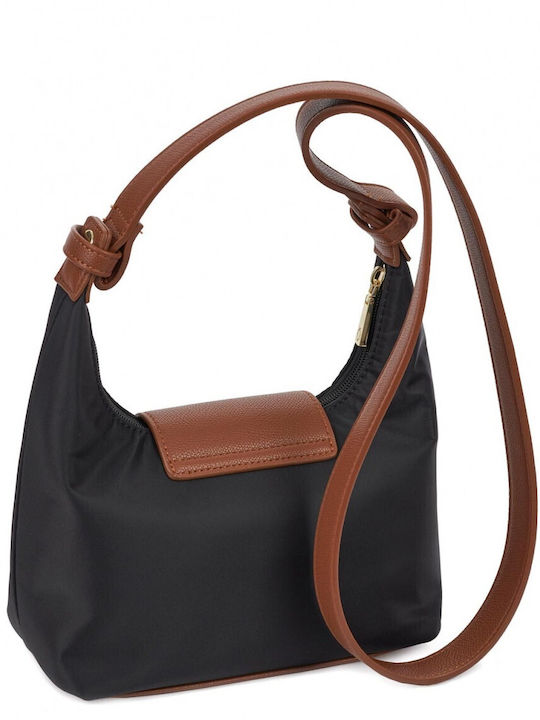 Debby Women's Flap Bag Black / Camel