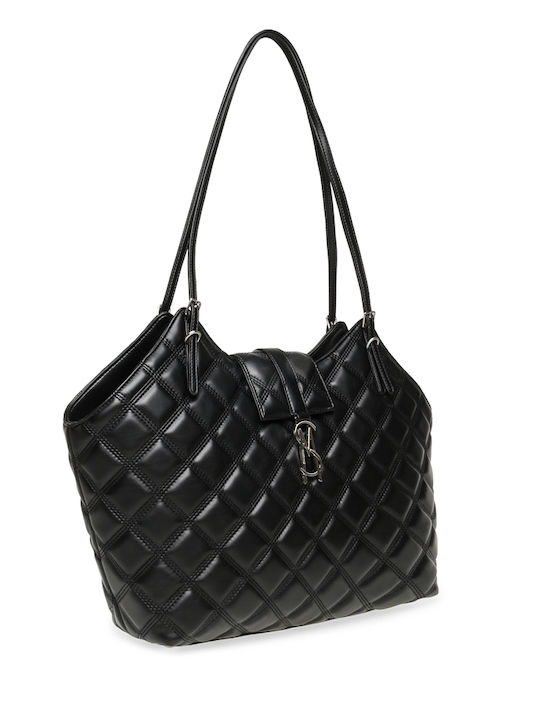 Women's Black Shopper Bag