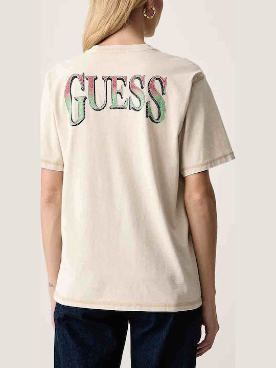 Guess T-Shirt Pearl Oyster