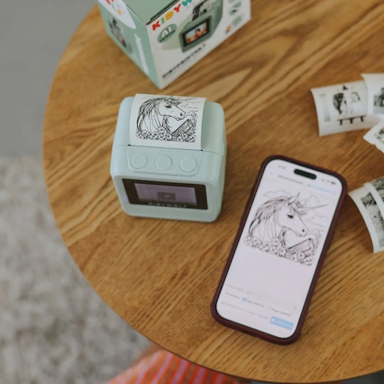 Kidywolf Kidyprinter Ai Εκτυπωτής Παιδικής Δημιουργίας Τεχνητή Νοημοσύνη & Θερμική Εκτύπωση 6+ Ετών 184116