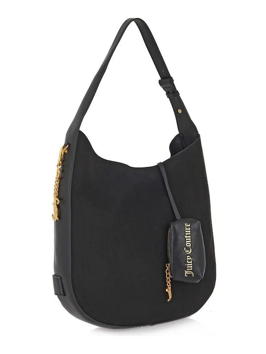 Damen-Hobo-Tasche Schwarz