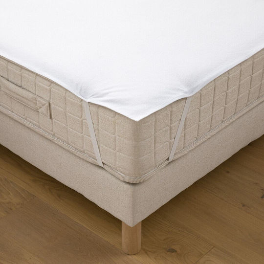 La Redoute Interieurs Ελαστικό Κάλυμμα Βαμβακοφανέλα 140x200cm