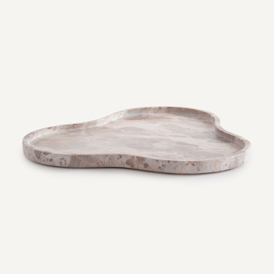 Am.Pm Stone Dessert Stand Grey Ø42xH2cm W35xL35xH2cm