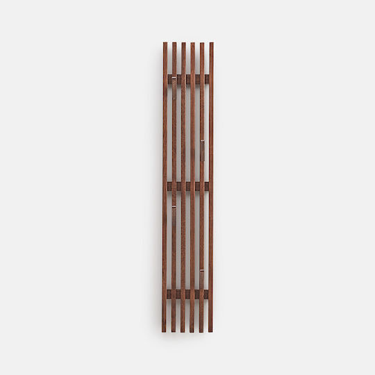 La Redoute Interieurs Holz-Wandgarderobe mit 4 Haken 125x21x120cm