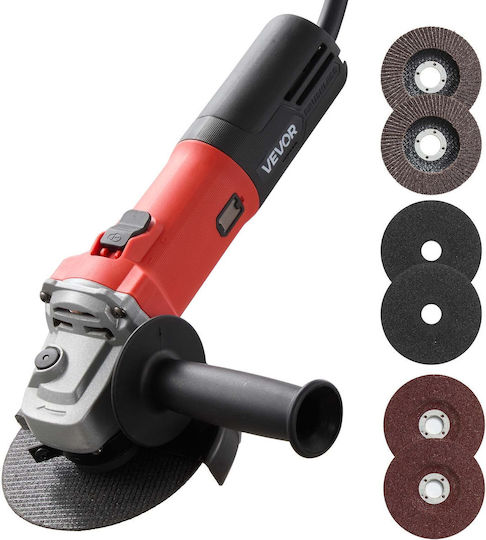 Vevor JMJ1500WBS126HDIM001V2 Τροχός 125mm Ρεύματος 1500W με Ρύθμιση Στροφών