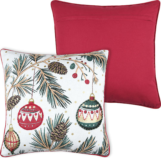 Christmas Pillow 45x45 S-f Clark Ecru Cc341019