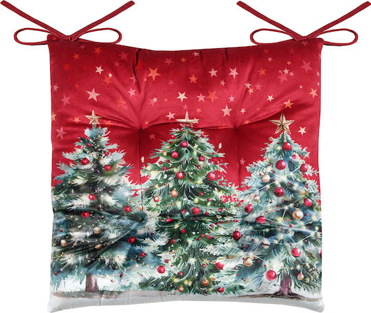 Christmas Chair Cushion 38x38 S-f Christmas Multicolore Ce324008