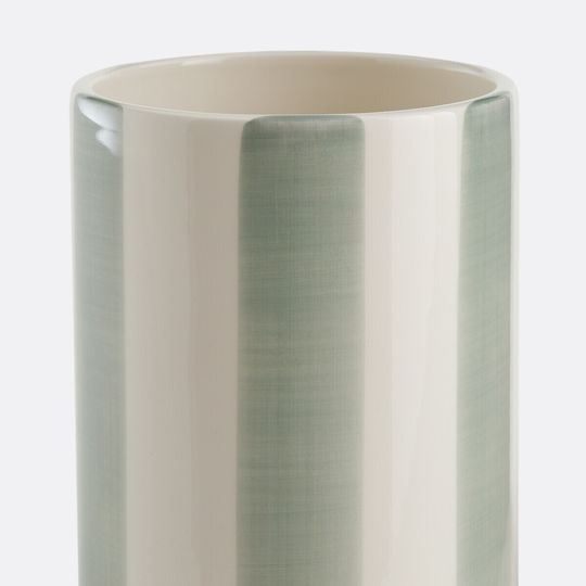 La Redoute Interieurs Vaz Ceramic Gri Φ10xH18cm La Redoute Interieurs Vaz Ceramic Gri Φ10xH18cm