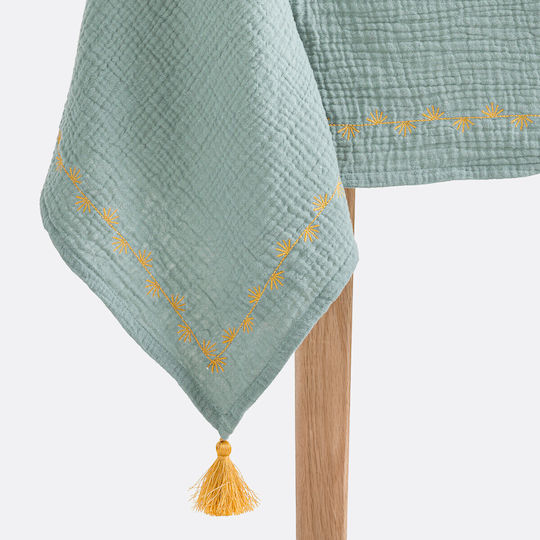 La Redoute Interieurs Față de Masă Din Bumbac cu Broderie Muselină 150x300 cm