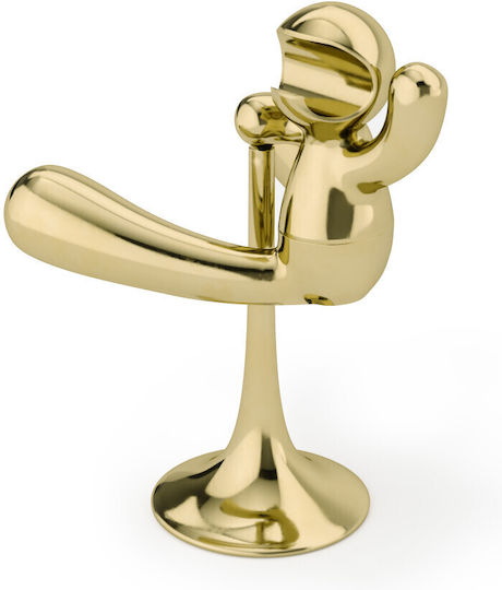 Umbra Metal Gold Buddy Rodeo Bottle Opener 10x9x13