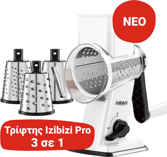 Izibizi με Μηχανισμό Τρίφτης για Φρούτα & Λαχανικά