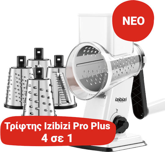Izibizi με Μηχανισμό Τρίφτης για Φρούτα & Λαχανικά