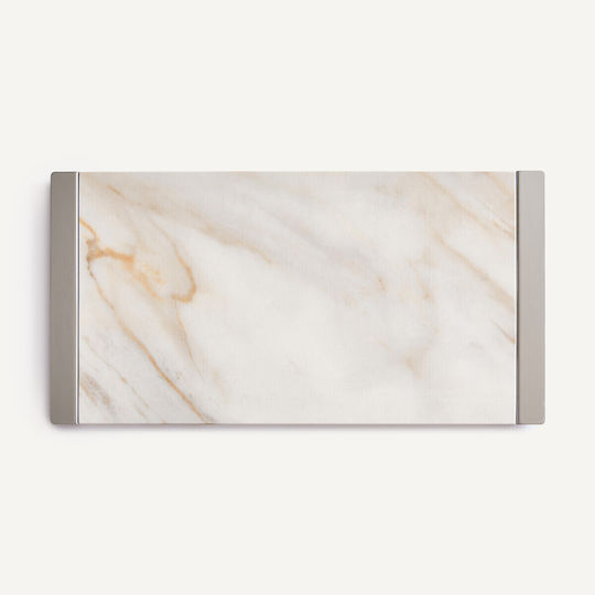 Am.Pm White Marble Chopping Board 20x43cm